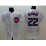 Men's Chicago Cubs #22 Jason Heyward White Flexbase 2016 MLB Player Jersey