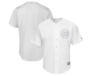 Men's Chicago Cubs Blank White 2019 Players' Weekend Player Jersey