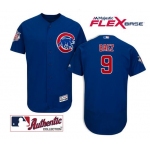 Men's Chicago Cubs#9 Javier Baez Royal Blue 2016 Flexbase Majestic Baseball Jersey