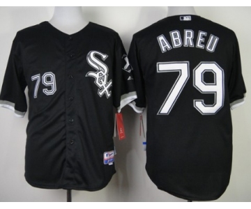 Chicago White Sox #79 Jose Abreu Black Jersey
