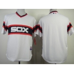 Chicago White Sox Blank 1983 White Pullover Jersey