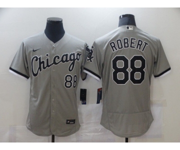 Men Chicago White Sox 88 Robert Grey Elite Nike MLB Jerseys