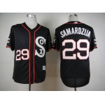 Men's Chicago White Sox #29 Jeff Samardzija 2015 Black Jersey