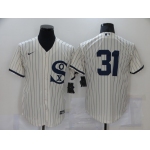 Men's Chicago White Sox #31 Liam Hendriks 2021 Cream Field of Dreams Cool Base Stitched Nike Jersey