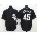 Men's Chicago White Sox #45 Michael Jordan White Stitched MLB Cool Base Nike Jersey