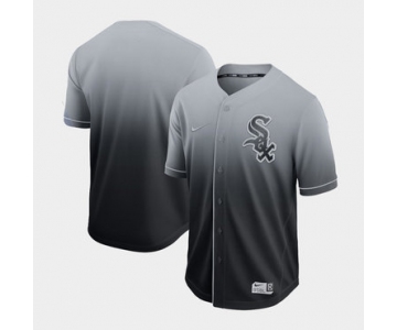 Men's Chicago White Sox Blank Gray Drift Fashion Jersey