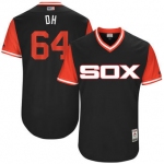 Men's Chicago White Sox David Holmberg DH Majestic Black 2017 Players Weekend Authentic Jersey