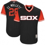 Men's Chicago White Sox Leury Garcia El Molleto Majestic Black 2017 Players Weekend Authentic Jersey