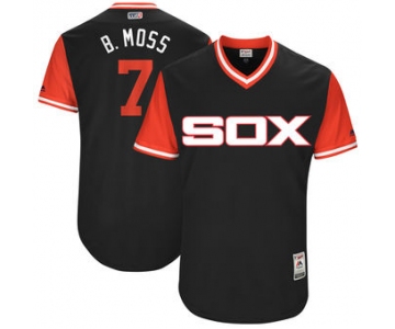 Men's Chicago White Sox Tim Anderson B. Moss Majestic Black 2017 Players Weekend Authentic Jersey
