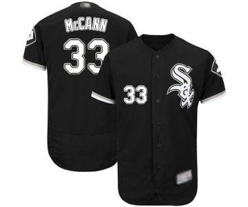 White Sox #33 James McCann Black Flexbase Authentic Collection Stitched Baseball Jersey