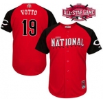 National League Cincinnati Reds #19 Joey Votto Red 2015 All-Star Game Player Jersey