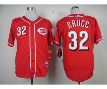 Cincinnati Reds #32 Jay Bruce Red Jersey