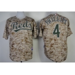 Cincinnati Reds #4 Brandon Phillips 2014 Camo Jersey