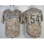 Cincinnati Reds #54 Aroldis Chapman 2014 Camo Jersey