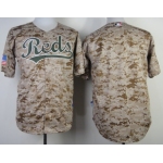 Cincinnati Reds Blank 2014 Camo Jersey