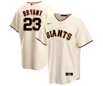 Men's San Francisco Giants #23 Kris Bryant Cream Cool Base Nike Jersey