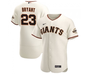 Men's San Francisco Giants #23 Kris Bryant Cream Flex Base Nike Jersey