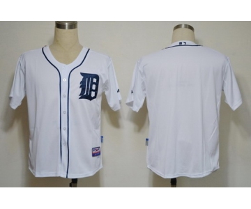 Detroit Tigers Blank White Jersey