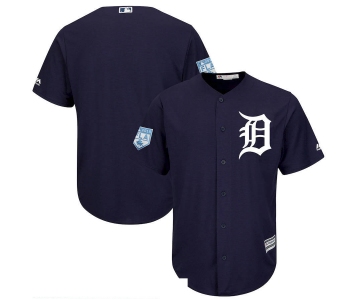 Men's Detroit Tigers Navy 2019 Spring Training Cool Base Jersey