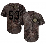 Houston Astros #53 Ken Giles Camo Realtree Collection Cool Base Stitched MLB Jersey