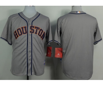 Houston Astros Blank Gray Jersey