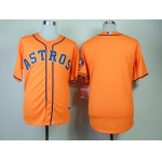 Houston Astros Blank Orange Jersey