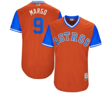 Men's Houston Astros Marwin Gonzalez Margo Majestic Orange 2017 Players Weekend Authentic Jersey