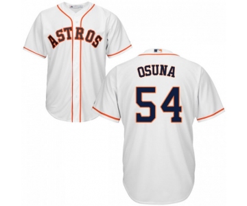 Men's Houston Astros Roberto Osuna Majestic Cool Base Home White Jersey