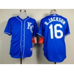 Kansas City Royals #16 Bo Jackson 2014 Blue Jersey