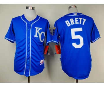 Kansas City Royals #5 George Brett 2014 Blue Jersey