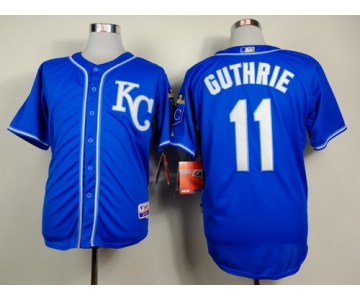 Kansas City Royals #11 Jeremy Guthrie 2014 Blue Jersey