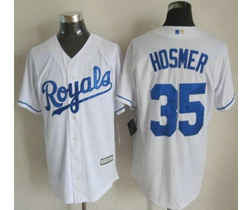 Kansas City Royals #35 Eric Hosmer 2015 White Jersey