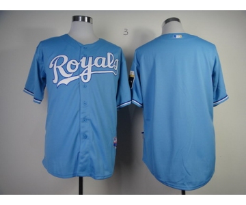 Kansas City Royals Blank Light Blue Jersey