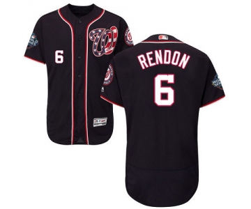 Men's Washington Nationals #6 Anthony Rendon Navy 2019 World Series Bound Flexbase Authentic Collection Stitched MLB Jersey