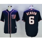 Men's Washington Nationals #6 Anthony Rendon Navy Blue Alternate Stitched MLB Majestic Cool Base Jersey