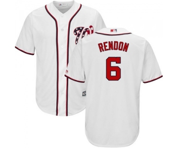 Nationals #6 Anthony Rendon White Cool Base Stitched Youth Baseball Jersey