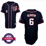 Washington Nationals #6 Anthony Rendon Navy Blue 10TH Jersey