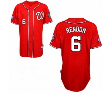 Washington Nationals #6 Anthony Rendon Red Jersey