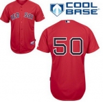 Boston Red Sox #50 Mookie Betts Red Jersey