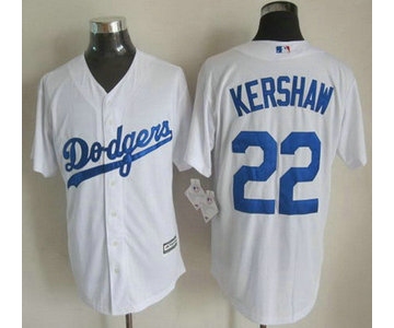 Los Angeles Dodgers #22 Clayton Kershaw 2015 White Jersey