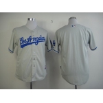 LA Angeles Dodgers Blank Gray Jersey