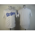 LA Angeles Dodgers Blank White Jersey