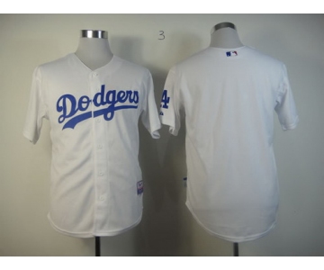 LA Angeles Dodgers Blank White Jersey