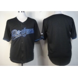 Los Angeles Dodgers Blank Black Fashion Jersey