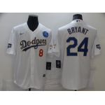 Men Los Angeles Dodgers 24 Bryant White Game 2021 Nike MLB Jerseys