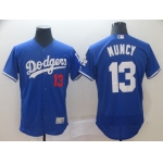 Men's Los Angeles Dodgers 13 Max Muncy Royal Flexbase Jersey
