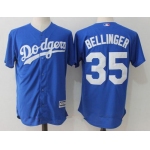 Men's Los Angeles Dodgers #35 Cody Bellinger Royal Blue Stitched MLB Majestic Cool Base Jersey