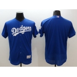 Men's Los Angeles Dodgers Blank Blue Flexbase 2016 MLB Player Jersey