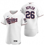 Men's Minnesota Twins #26 Max Kepler White Flex Base Stitched Jersey