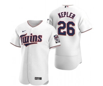 Men's Minnesota Twins #26 Max Kepler White Flex Base Stitched Jersey